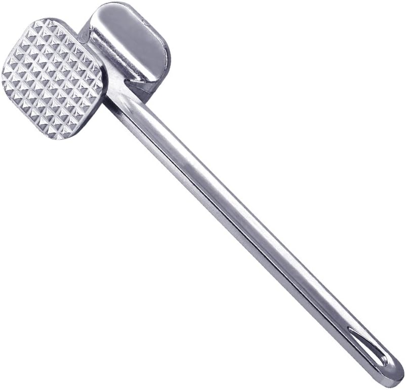Fleischhammer Schwerlast Tenderizer (groß), Ninonly Startseite Schlägel Küchenhandwerk für Huhn/Rindfleisch/Schweinefleisch/Nüsse