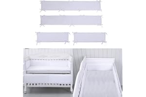 ADDCEAN 4Pcs Breathable Mesh Liner Anti-Collision Breathable Cushioned Pads Soft Padding for Sides Padded Covers