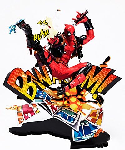 Amazon デッドプール ブレイキング ザ フォースウォール ノンスケール Abs Pvc製 塗装済み完成品フィギュア フィギュア ドール 通販