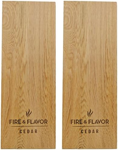 Fire &amp; Flavor Plank Wstrn Rd Cdr Grl