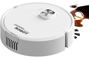 Robot Vacuum Cleaner - 20x20x6cm Robotic Vacuum, Smart Strong Suction Compact | Floor Cleaning Vacuums Robot Compact Automati