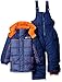 iXtreme Baby Boys' Plaid with Pop Printed Snowsuit, Navy, 12 Months
