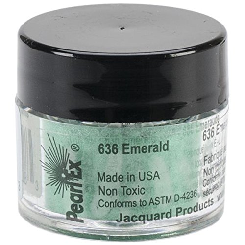 Jacquard Products Jacquard Pearl Ex Powdered Pigments, 3g, Emerald