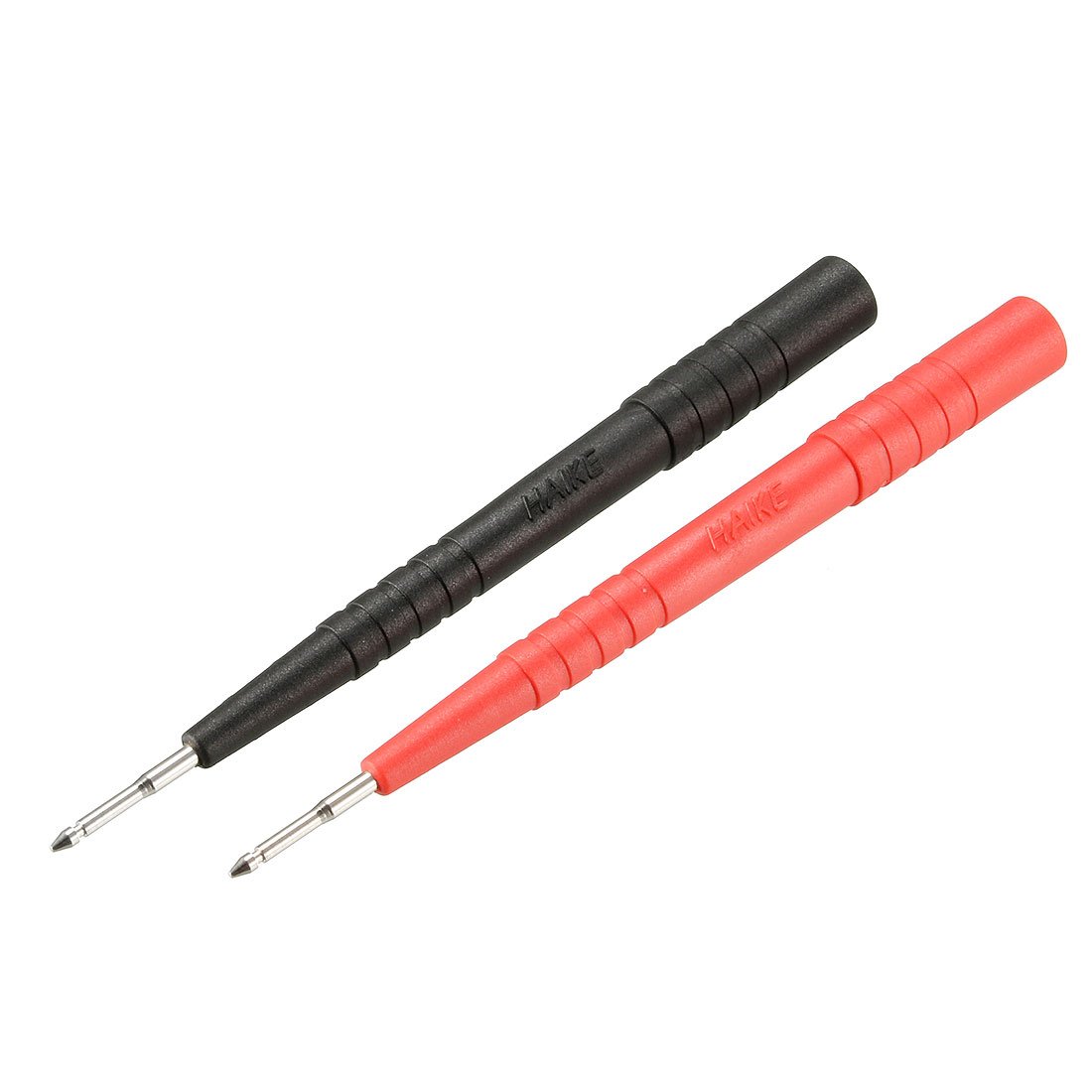 sourcing map Test Probes Stainless Steel Needle Tipped Tip with 4mm Banana Socket for Multimeter Test Leads 2pcs