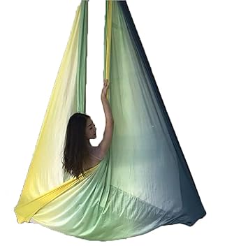 Juuz Aerial Hamaca de Yoga Gradiente Brillante Yoga Swing ...
