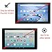 Orzero (2 Pack) For All-New Kindle Fire HD 10 Kids Edition 2018, Kindle Fire HD 10 2017 (Upgraded) Tablet Tempered Glass Screen Protector, 9 Hardness Anti-Scratch (Lifetime Replacement)