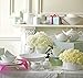 Portmeirion Sophie Conran White Oval Utensil Holder | 6 Inch Extra Large Utensil Crock for Kitchen Countertop and Home Decor | Made from Fine Porcelain