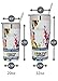 Healthy Human Stainless Steel Tumbler with Straw & Lid | Splash Proof Insulated Travel Cup | Eco-Friendly Coffee Tumblers | Water Cups with Straws Cleaner and Splash Proof Lids (20oz, Art Deco)
