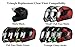 Triangle Clear Replacement Clear Visor Face Shield for Full Face Street Bike Motorcycle Helmet Model #TFF15 (One Size)