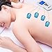 Cranvel FDA Cleared TENS Unit Electronic Pulse Massager,Portable TENS Unit 6 Modes with 4 Pads Adjustable Speed and Intensity for Muscle Pain Relief