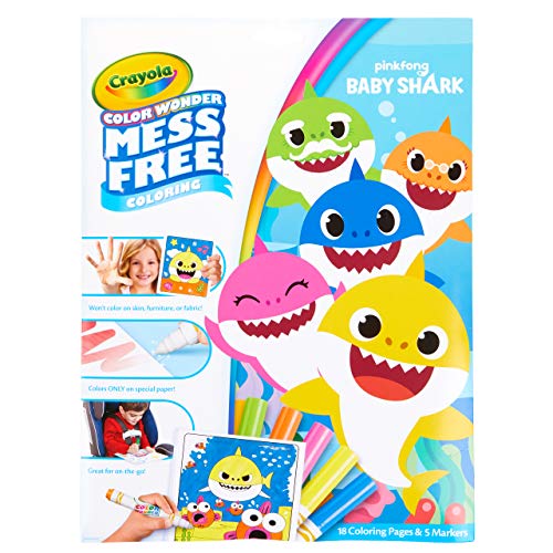 Crayola Color Wonder PJ Masks Coloring Pages, Mess Free Coloring, Gift for  Kids, Age 3, 4, 5, 6 & Paw Patrol Color…