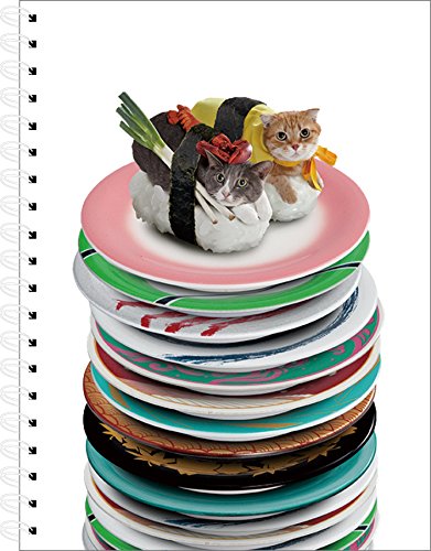 "Nekozushi" Sushi Cat Notebook (BLUE) - Thumbnail 6