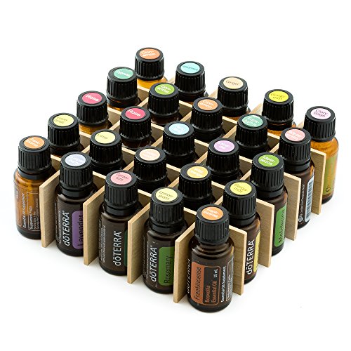 Wood Dividers - Organize Drawers & More - Convert Aroma Outfitters Essential Oil Box. Wooden Divider Holds 25 15ml Bottles - Thumbnail 6