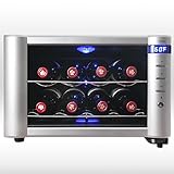 Firebird New 8-Bottle Thermoelectric Quiet Operation Wine Cooler Cellar Chiller Refrigerator