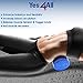 Yes4All High Density Foam Roller for Back, Variety of Sizes & Colors for Yoga, Pilates - Blue - 12 Inches