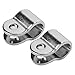 Sunlite Polo Saddle Rail w/Clamps, Chrome Plated