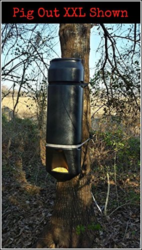 UPC 837654633953, Tree-Only Model: Deer &quot;Pig Out&quot; Gravity Game Feeder Kit XXL (43&quot; H x 14&quot; W x 10&quot; D) - Straps to Virtually Any-Sized Tree Corn Pellet Feeders - Wildlife/Livestock - USA No Hardware