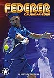 Roger Federer Calendar - Calendar 2019 - 2020 Calendars - Sports Calendar - Tennis Calendar - 12 Mon by 