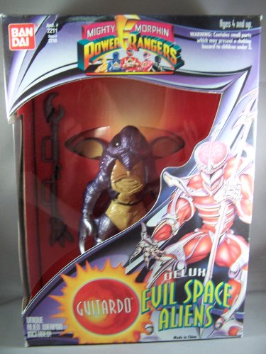 Mighty Morphin Power Rangers Deluxe Evil Space Aliens Guitardo