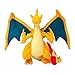 CRE Mega Charizard Y Plush Toys Stuffed Doll with Badges, Yellow