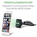 Okra Magnetic CD Slot Phone Car Mount Pro - Universal for All Smartphones, Strong Magnet, Easy One Tap Installation