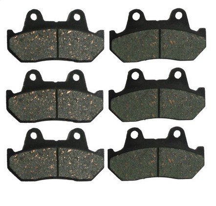 Honda CX 650 CB 1000 CB 1100 F GL 1100 Gold Wing Front and Rear Kevlar Carbon Brake Pads 1982 1983