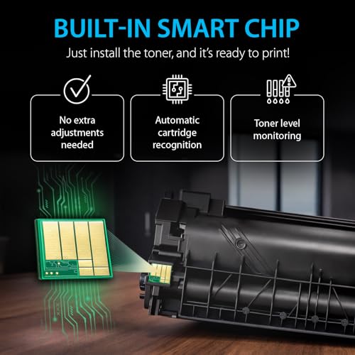 Smart Ink Compatible TN760 Toner Cartridge Replacement for Brother TN 760 TN730 2 Pack (CHIP) to use with HL-L2390DW DCP-L2550DW HL-L2350DW HL-L2370DW MFC-L2710DW HL-L2370DWXL MFC-L2730DW MFC-L2750DW