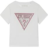 Guess Girls Short Sleeve High Low T-Shirt