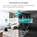 JUKEY Light Bulb Camera 1536P Camera PIR Body Sensing Motion Detection Night Vision 360 VR Panoramic Security Camera V2.0 Smart LED Flood Light, APP for Android iOS