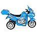 Best Choice Products Kids 6V Electric 3-Wheel Motorcycle Ride On, LED Lights/Sound, Storage, Blue