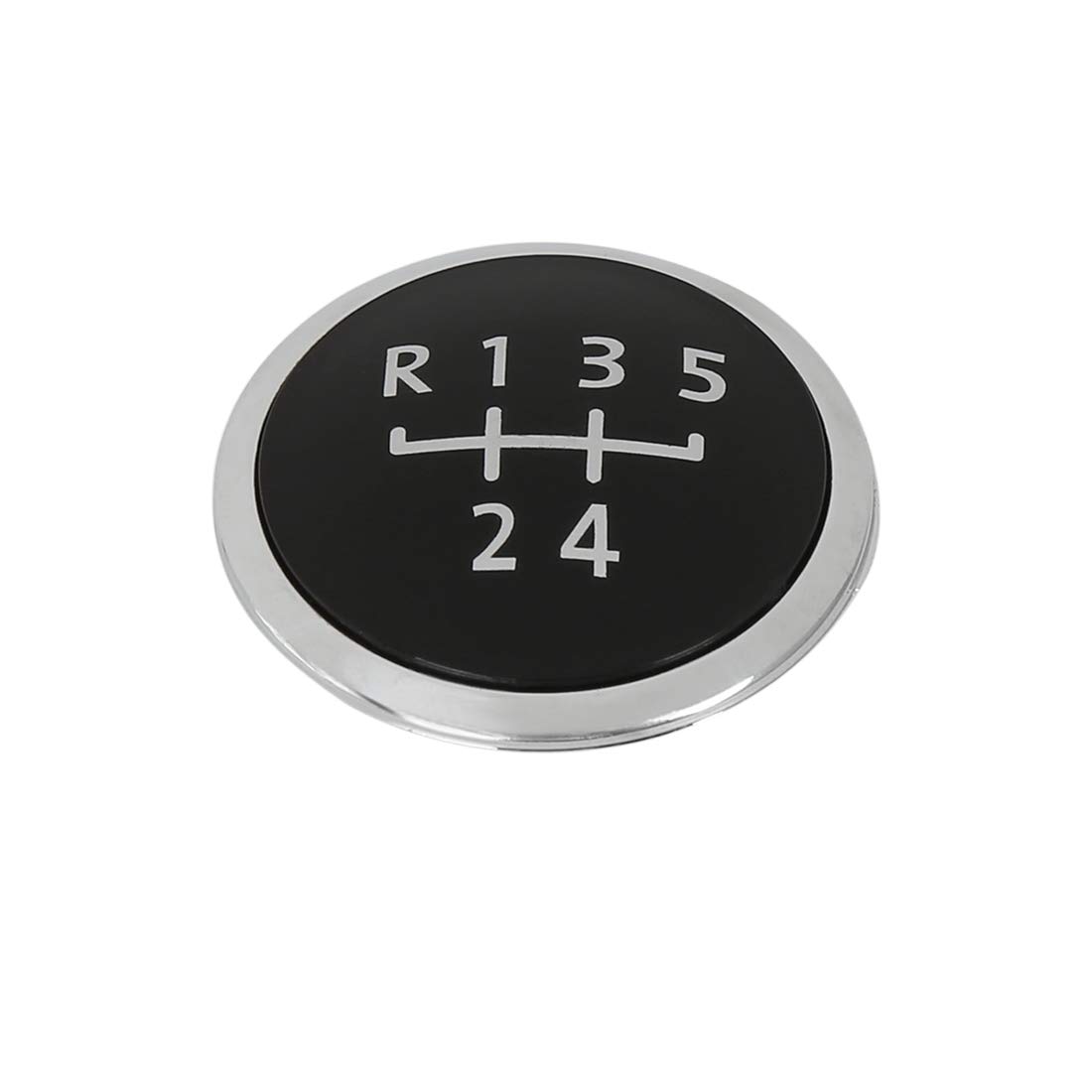Photo 1 of X AUTOHAUX 5 Speed Gear Shift Knob Emblem Head Badge Cover for VW Beetle Passat Golf GTI
