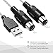VicTsing USB IN-OUT MIDI Cable Converter PC to Music Keyboard Adapter Cord