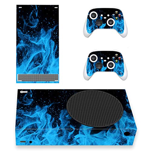 PlayVital Blue Flame Custom Vinyl Skins