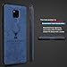 Huawei Mate 20 X Mobile Phone Case Black Anti Slip Huawei Mate 20 X Case Soft TPU Phone Case with 3D Printing Slim Profile Phone Cover Compatible with Huawei Mate 20 X Case