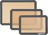 AmazonBasics Silicone Baking Mat Sheet, Set of 3