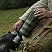 MILITARY UNIFORMS Outdoor Gear Mesh Flask Bag Drawstring Water Bottle Pouch Molle Water Bottle Attachment ACU CP Camouflage Tactical Hiking Camping 1000D Nylon Anti-Tear Oxford Cloth (Gray)