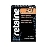 Retaine OM3 Omega 3 Supplement,60 Softgel capsules
