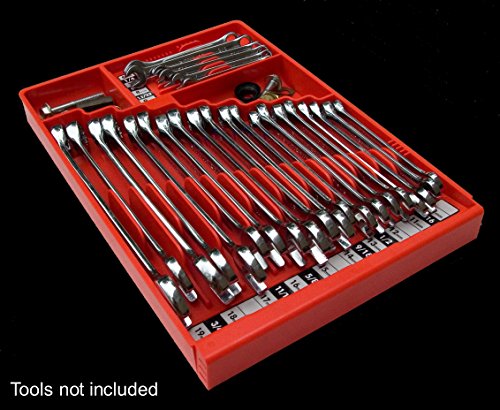 4 Tool+Sorter+Wrench+Organizer+Red