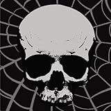 Creative Converting 18 Count Skull Terror Beverage Napkins