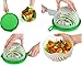 UPGRADE Salad cutter bowl - Best Salad maker. Vegetable chopper, Cutter for Lettuce or Salad chopper for Salad in 60 Seconds by O'Salata (Green)