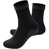 Neoprene Socks Women Men Kids Youth,3mm Anti-Slip Diving Sock for Beach Volleyball Sand Soccer Socks,Snorkeling Fin Wading Shoes Westsuit Booties Water Sock Swim