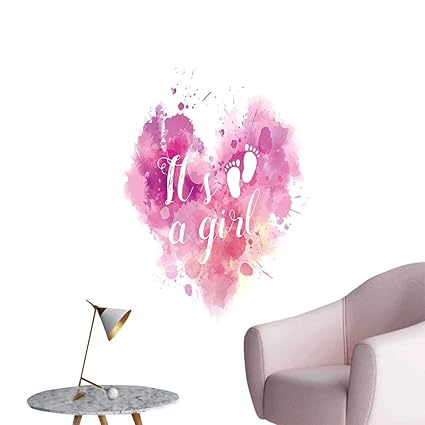 Wall Stickers For Living Room He Shaped Paintbrush Its Quote Baby