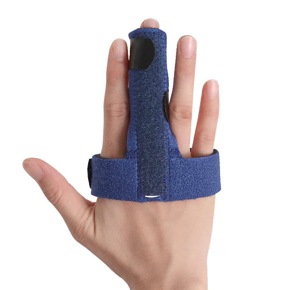 VOANZO Finger Splint Trigger Finger Support with Built-in Aluminium Bar for Sprains Tendon Release