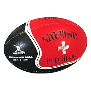 Give Blood Rugby Ball