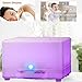 Maishengjie 700ml Aroma Essential Oil Diffuser,With Color LED Lights and Waterless Auto Shut-off Fuction,4 Timer Settings for Home, Yoga, Office, Spa, Bedroom, Baby Room