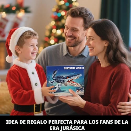 TYCOLE Mosasaurus Dinosaurios Juguetes 805 Piezas, Dinosaurio Juego de Construcción, Regalo para Niños y Niñas 7+, Halloween, Navidad y Cumpleaños