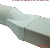 Kair Ducting Adaptor 220x90 to 150mm Rectangular to Round 6" Connector view 6