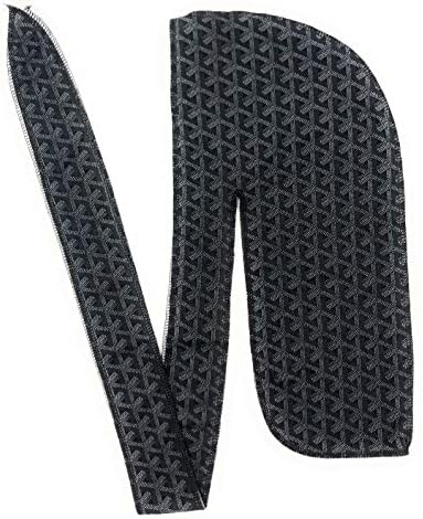 Designer Durag Silky Premium Satin Lv Supreme Wave Cap