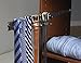 ClosetMaid 8950 SuiteSymphony Tie and Belt Rack, Satin Nickel