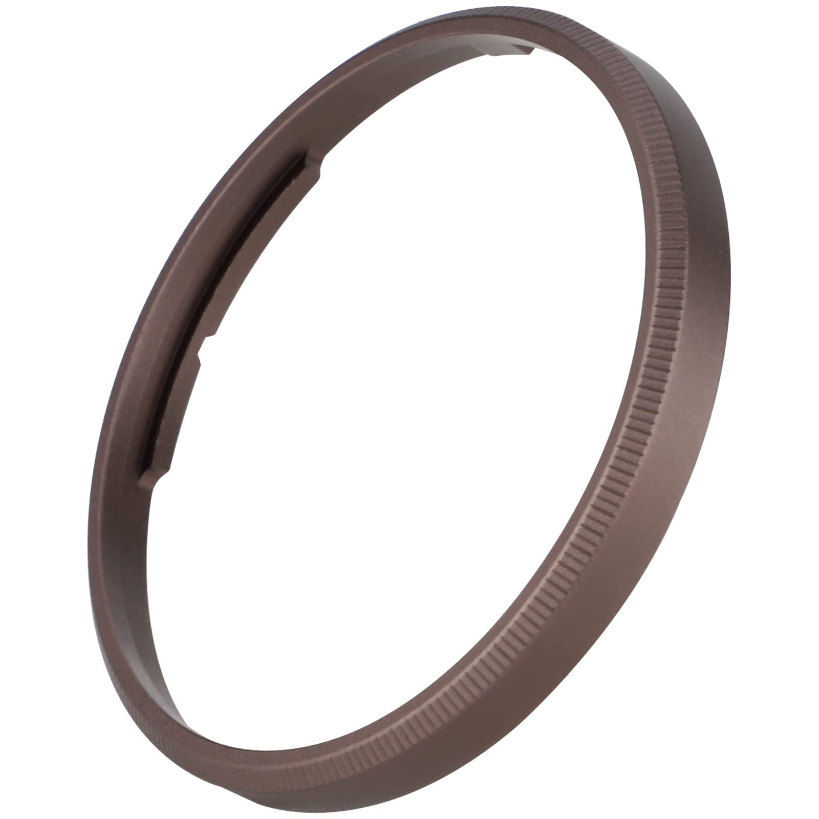Haoge RRC-GR3XG Metal Decorate Ring Cap for RICOH GR3X/GRIIIX Camera replaces GN-2 Dark Gray
